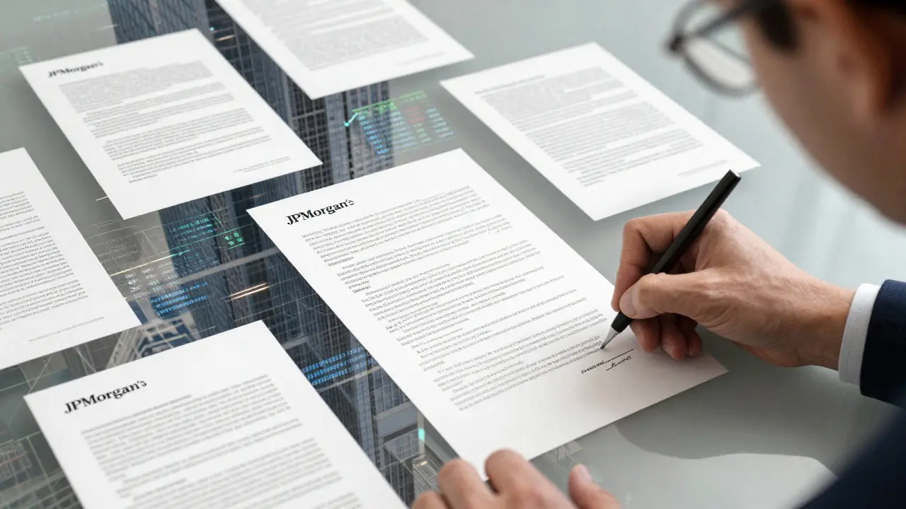 Finance team overseeing automated document processing with human supervision