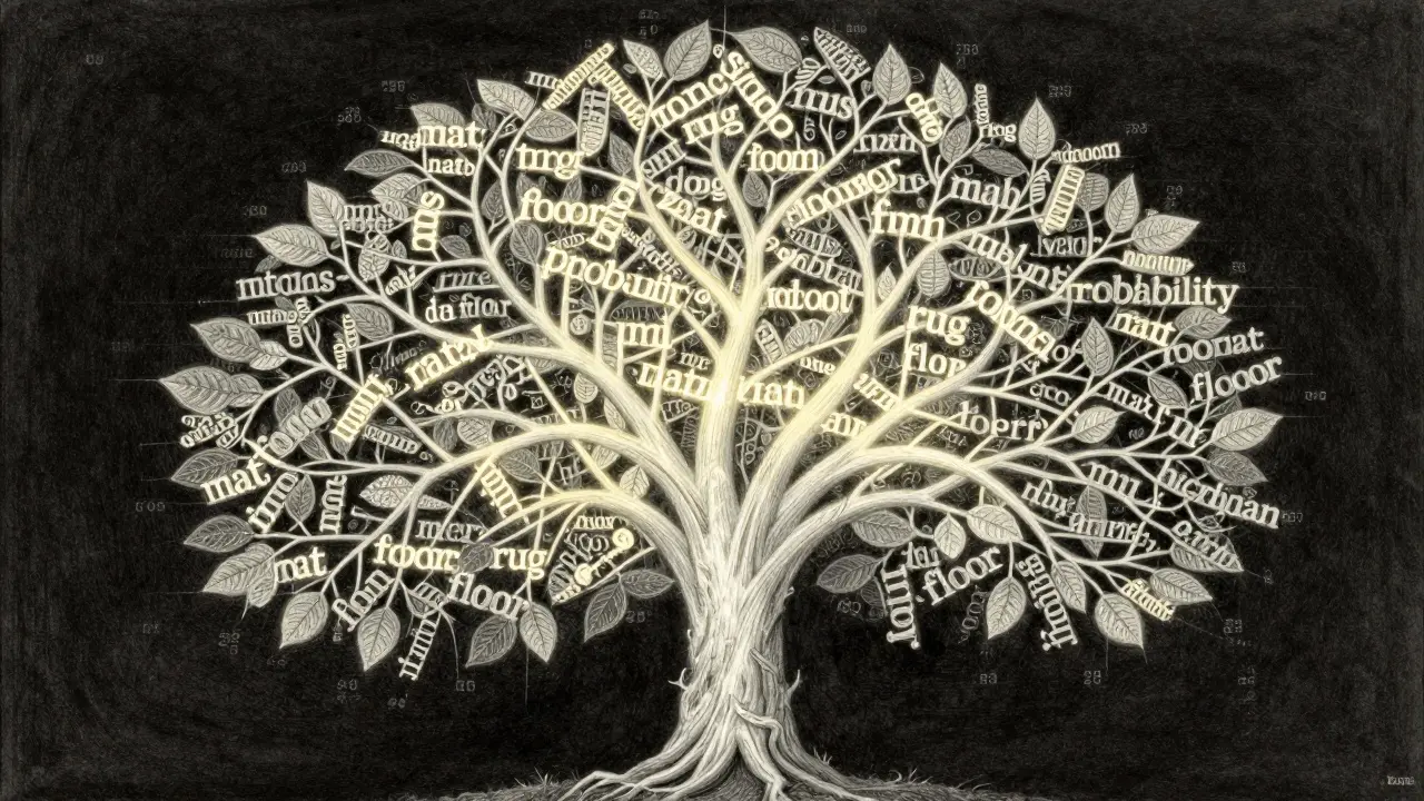 How Large Language Models Use Probabilities to Choose Words and Phrases