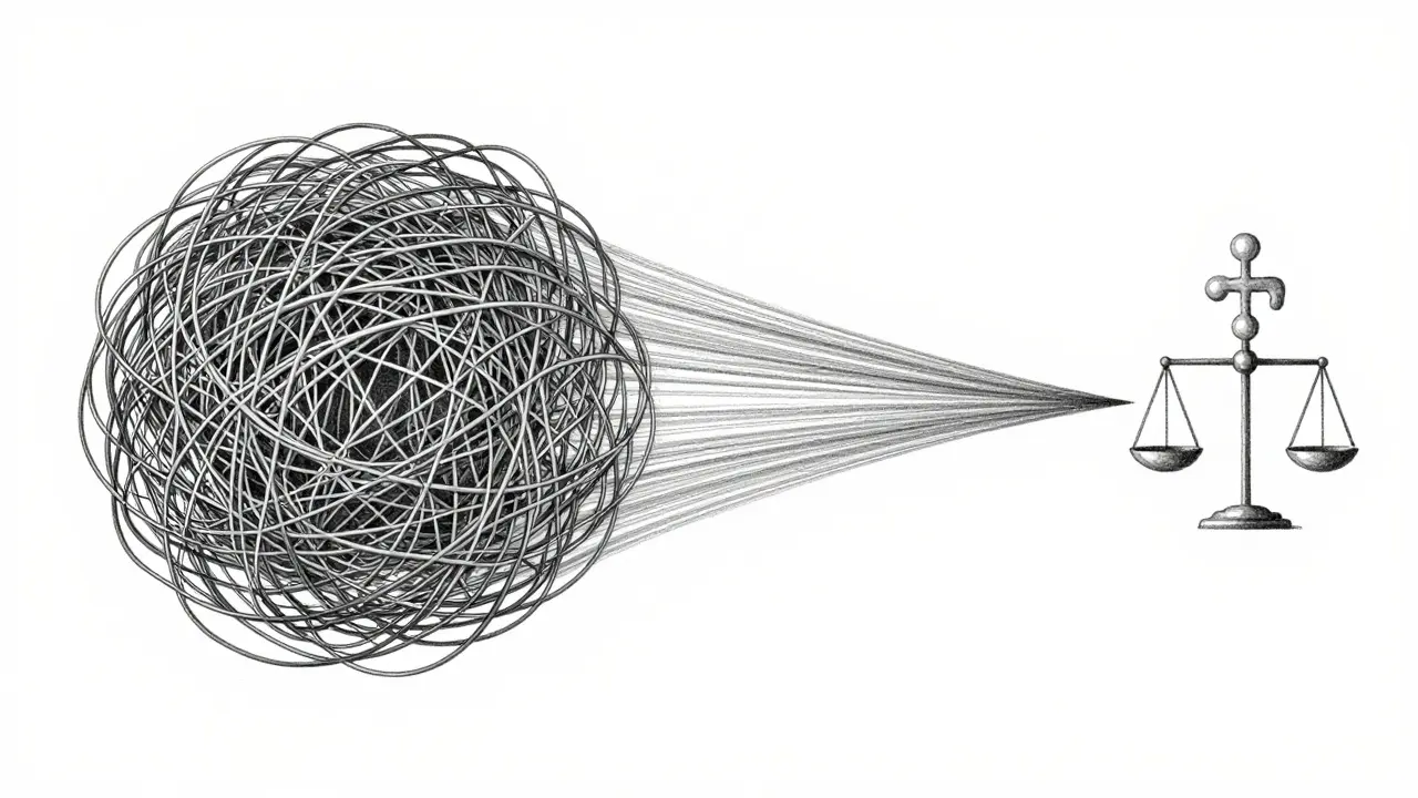 Conceptual illustration showing general knowledge narrowing into a specific specialized task.
