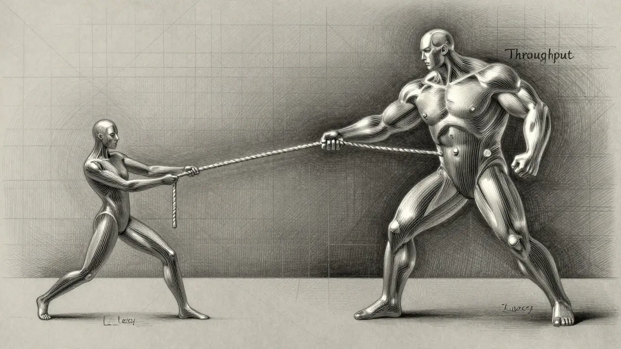 Latency vs Throughput: Balancing Performance in Production LLM Deployments