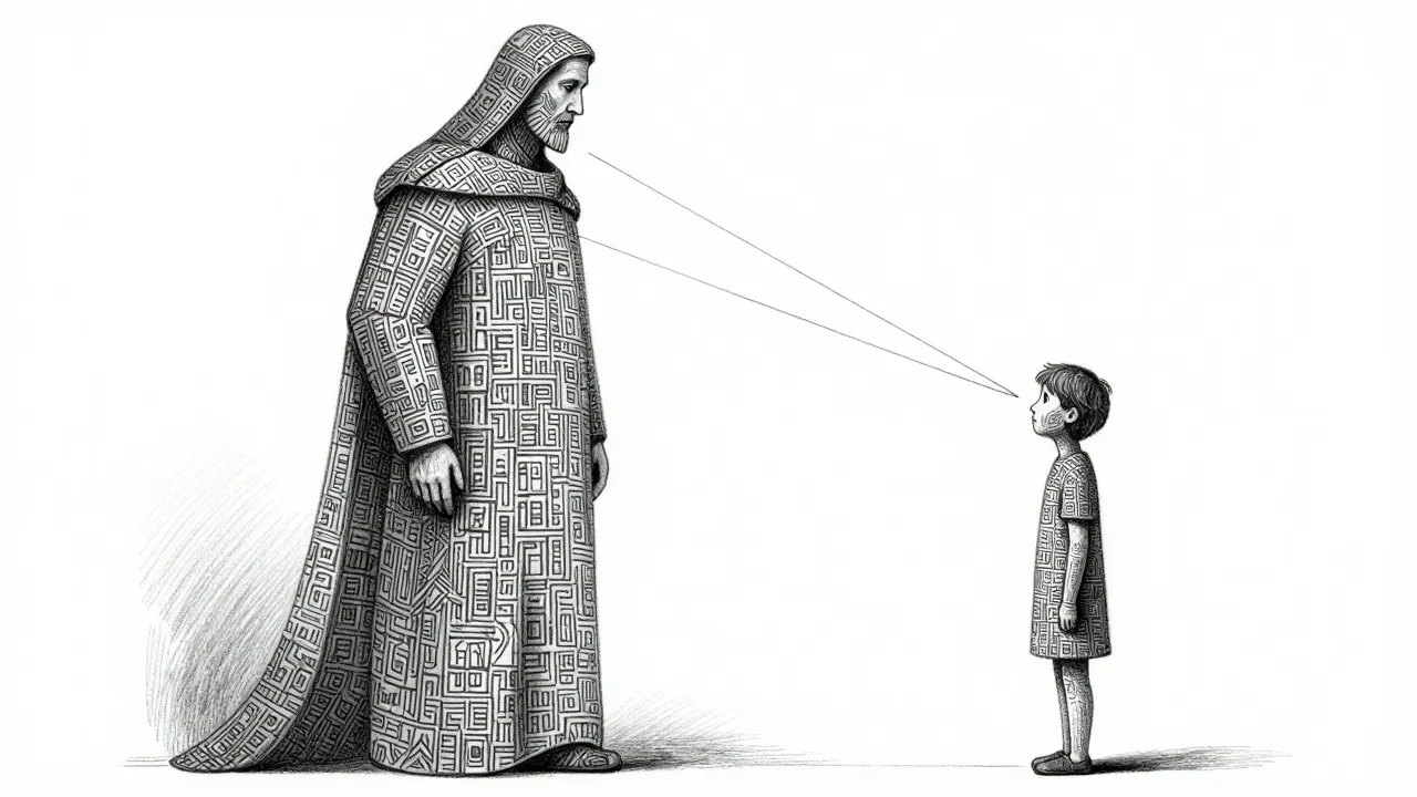 Large model teaching a small model in metalpoint style