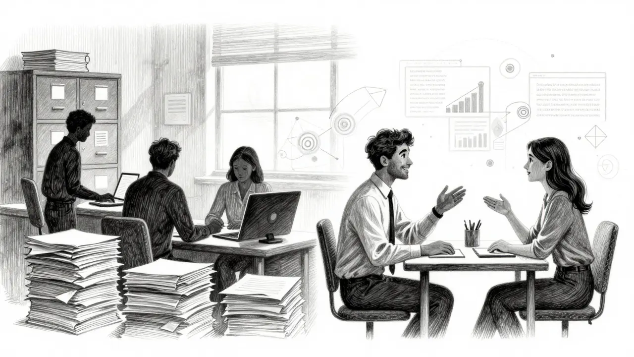 How Generative AI Transforms Performance Reviews and Career Paths in HR