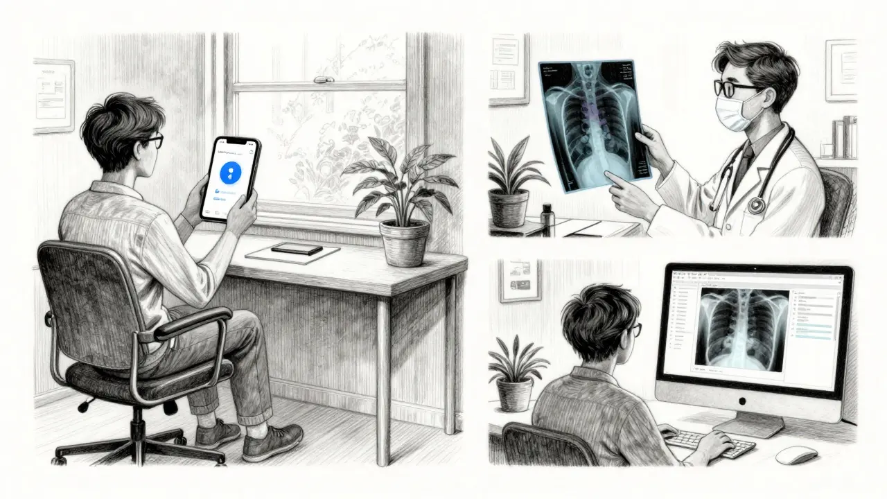 Metalpoint drawing showing AI apps for accessibility, medicine, and design