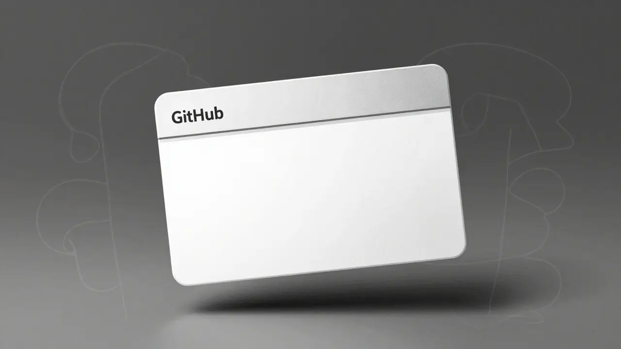 Precise geometric card symbolizing a clean, structured task