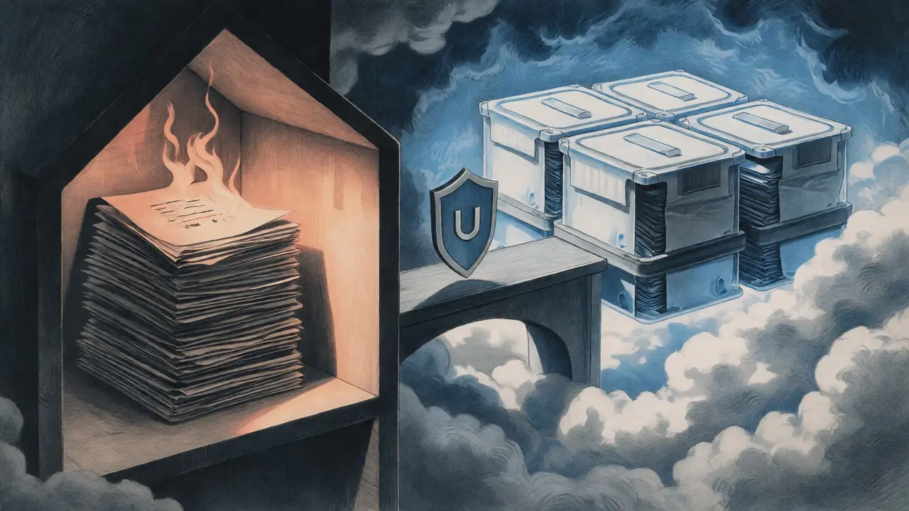 Comparison of unsafe web root storage versus secure cloud object storage