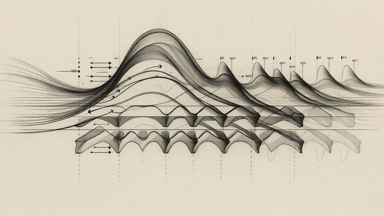 Streamlined RMSNorm data flow with strong residual connections in metalpoint